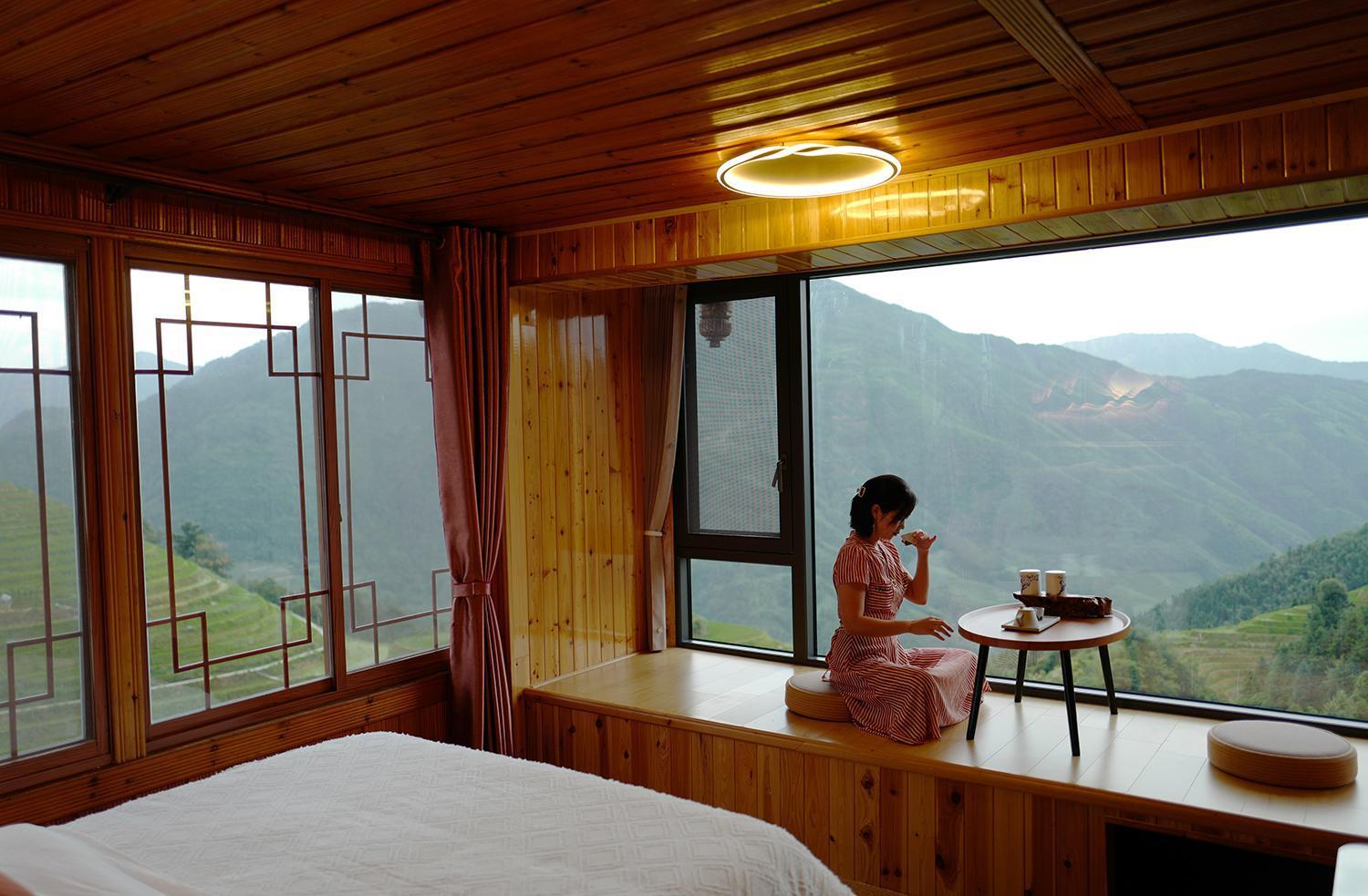 לונגשנג Longji One Art Hotel מראה חיצוני תמונה